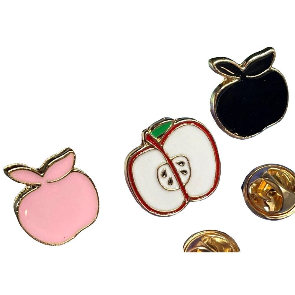 Apples Fruit Lapel Pin Food Dessert Brooch Badge Accessories Jewelry Gift Pin